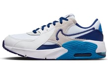 Nike Air Max Excee GS Basket, White/Deep Royal Blue-Photo BL, 35.5 EU