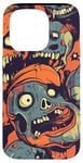 Coque pour iPhone 15 Pro Déguisement de créature morte pour Halloween zombie