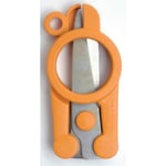 Fiskars 1005134, Rakt Snitt, Single, Orange, Rostfritt Stål, Universal, Ambidextrous