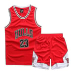 Chicago Bulls #23 Michael Jordan Jersey Basket Uniform et V S