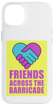 Coque pour iPhone 14 Plus Initiative de paix Friends Across the Barricade