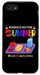 Coque pour iPhone SE (2020) / 7 / 8 Lunchroom Ladies Fun School Out For Summer #lunchlady Crew