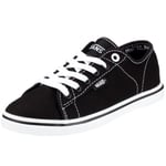 Vans Z FERRIS LO PRO VJW1Y28, Basket mode fille - Noir, 35 EU