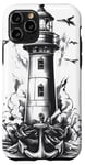 Coque pour iPhone 11 Pro Phare nautique vintage océan maritime