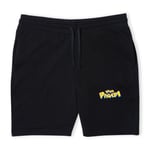 Rare Embroidered Viva Piñata Logo Men's Jog Shorts - Black - S
