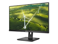 Philips B Line 242B1g - Led-Skjerm - 24" (24" Synlig) - 1920 X 1080 Full Hd (1080P) @ 75 Hz - Ips - 250 Cd/M² - 1000:1 - 4 Ms - Hdmi, Dvi-D, Vga, Displayport - Høyttalere - Svart Tekstur