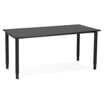 Bureau Design "Office" 160cm Noir