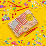 American Sweets Gift Box - 100+ Piece American Party Sweets Box - Party Candy...