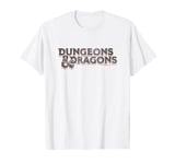 Dungeons & Dragons 70's Logo Black and Red T-Shirt