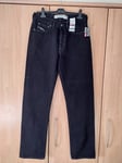 Diesel Industry Jeans Kutler Black. W30 L34 BNWT