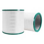 2 pièces de rechange compatibles avec le filtre de purificateur d'air Dyson TP00/02/03 BP01 AM11 élément de filtre Desmog