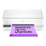 Imprimante tout-en-un HP Envy 6110e Jet d'encre couleur - Copie Scan - 3 mois d'Instant ink inclus avec HP+