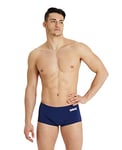 Arena Homme Mens Team Swim Low Waist Solid Short, Navy-white, 50 EU