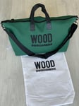 🆕DSQUARED2 WOOD WEEKEND BAG TRAVEL HOLDALL / SPORT Overnight BAG  BRAND NEW🆕