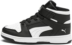 PUMA Rebound Layup SL V PS Chaussure athlétique Tout Sport, Black White, 29 EU