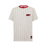 AC Milan Urban Collection II Unisex Adult Striped T-Shirt White