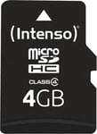 3403450 Carte Micro Sd/Sdhc 4 Go Classe 4