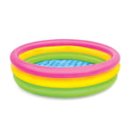 Flotteur de Piscine Gonflable Rond Arc-en-ciel,Accessoires Fluorescents en PVC,Polymères Sensoriels de Jeu - Type XL