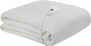 Russell Hobbs Electric Blanket, Heated Single Fitted Underblanket, 3 Heat Setti