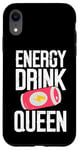 Coque pour iPhone XR Boisson énergisante Queen Energy Drink