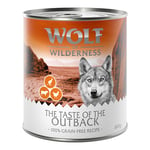 Ekonomipack: Wolf of Wilderness The Taste Of 12 x 800 g The Taste Of Outback