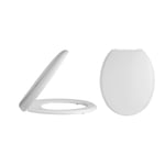 Nuie Standard Round Quick Release Soft Close Toilet Seat - NTS008