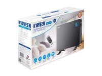 Noveen Ch7100 Lcd Smart, Elektrisk Konvektor-Romvarmer, 24 Timer, Innendørs, Gulv, Sort, Lcd