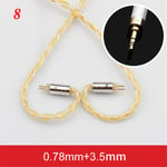 Earphone Cable Audio Connector Headset Accessories 8