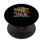 Citation « I Am Smart I m Blessed I Can Do Anything Christian » PopSockets PopGrip Adhésif