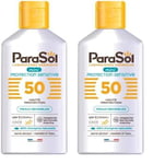 ParaSol Lait Protecteur 50 FPS Mini, blanc, 100 ml (Lot de 2)