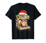 Barista Coffee Lover Coffee Maker Maschine Christmas Xmas T-Shirt