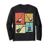 Electric Acoustic Guitar Rockstar Classic Rock & Roll Music Long Sleeve T-Shirt