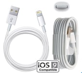 Cable USB Pour Apple IPhone 6 / 6S / 6Plus/ 6SPlus BLANC 1M Couleur :