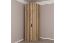 Fruitland Hjørnegarderobe 74 cm - Eik