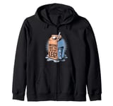 Missing Have You Seen My Leg Amputation Surgery Amputee Zip Hoodie