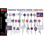 FRENCH TRAFFIC SIGNS 1930-40s KIT 1:35 Miniart Kit Diorami Modellino