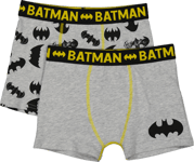 BATMAN 2P BOXER JR GREY MELANGE 110-116