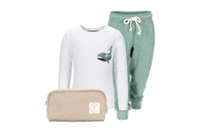 Tufte Nattsmelle Jersy Pyjamas, Barn/JR Beryl Green 86-92