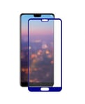 Film en Verre Trempé Intégral Huawei P20 - Contour Bleu