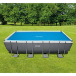 Intex Solar Polyethylene Pool Cover 538x253 Cm Blå