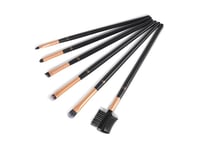 Rio Beauty A Set Of 6 Brushes For Eye Makeup