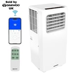 Daewoo 4in1 9000 BTU Smart Air Conditioner Dehumidifier Portable AC Unit COL1600