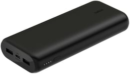 Belkin Slim 20000mAh Portable Power Bank - Black