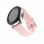 Fixed Samsung Galaxy Watch 20mm Armband Silicone Strap Rosa