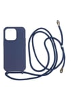 Mobile Origin Lanyard Case blue - iPhone 14 Pro