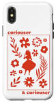 Coque pour iPhone X/XS Disney Alice in Wonderland Curiouser & Curiouser Silhouette