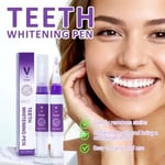 Teeth Whitening Pen V34 Purple Tooth Whitening Gel Stain Removal Teeth Care UK