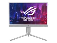 ASUS ROG Strix XG16AHP-W Portable 144Hz Gaming Monitor â€“ 15.6-inch FHD, 144 Hz, IPS panel, G-SYNC compatible, 7800 mAh battery, fold-out kickstand, USB Type-C, micro HDMI, ROG Tripod and ROG sleeve