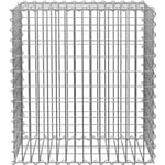 tectake Gabioner Stenkorg Gabionkorg med maskstorlek 5x10cm - 100 x 30 x 80 cm