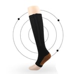 2 Pairs Sports Pressure Stockings Compreockings Long Leg Stretch Socks(S/M ) New